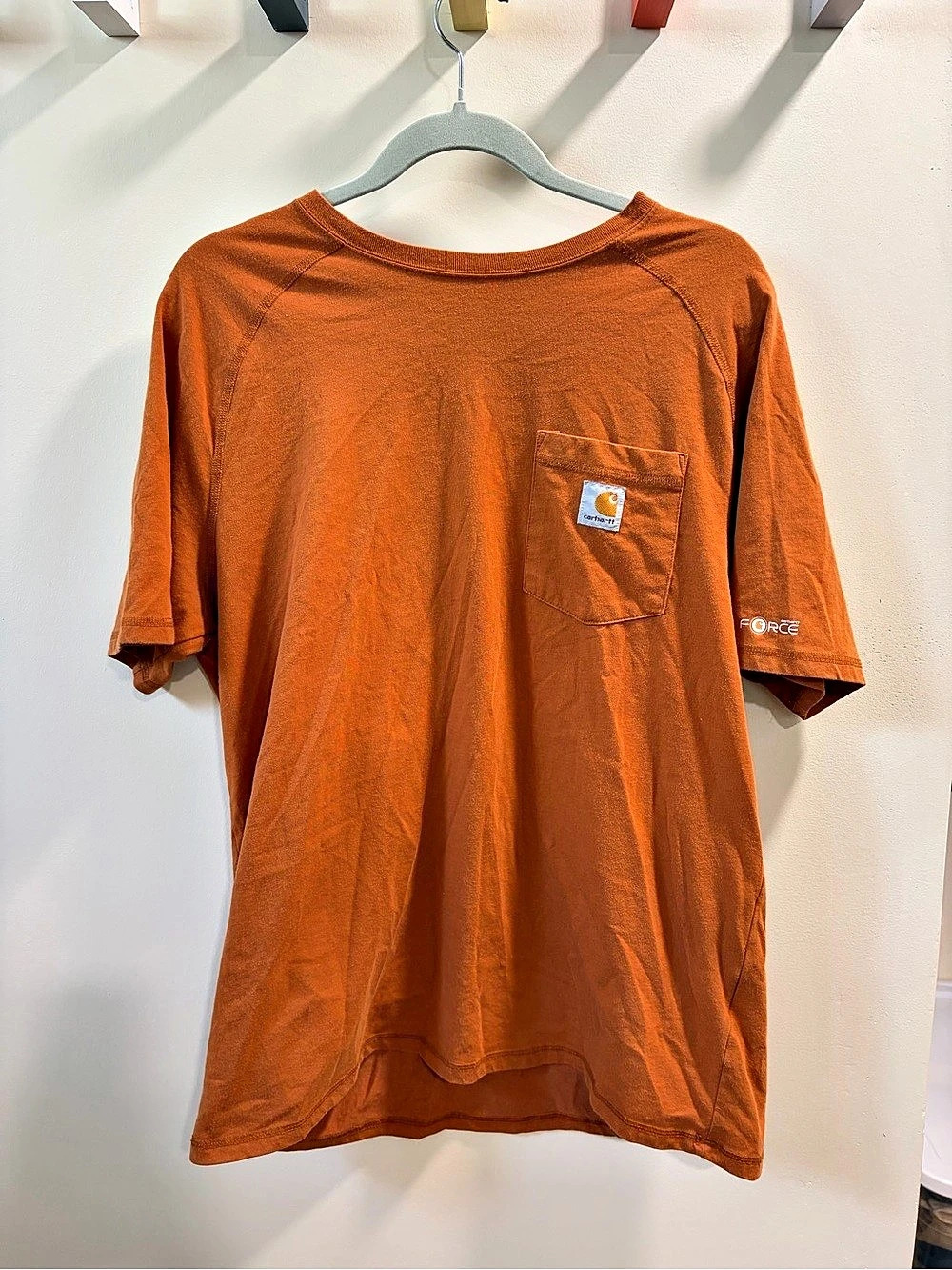 Carhartt Force Relaxed Fit T-Shirt Orange Large